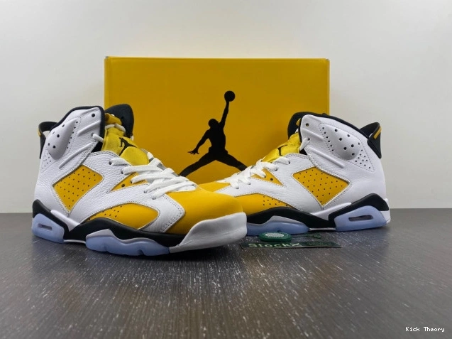 Kicktheory Yellow Air 6 CT8529-170 Jordan Ochre 0805